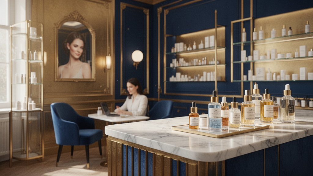 S&B Kosmetik consultation room in Vienna